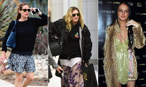 Fan choáng với style luộm thuộm nhếch nhác của sao Hollywood