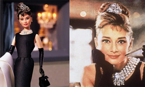 Giật mình khi ngắm búp bê Barbie vì quá giống sao Hollywood