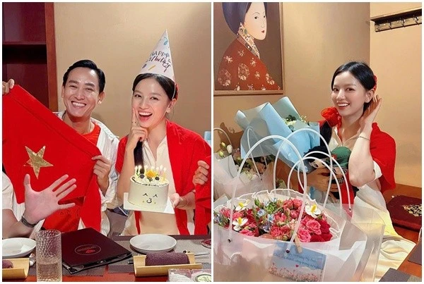 Nữ chính phim "Mưa đỏ" đẹp rạng ngời đón sinh nhật