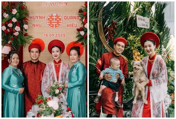 Những khoảnh khắc đẹp trong lễ vu quy của Tuệ Như - Hồ Quang Hiếu