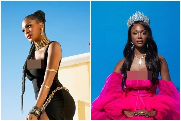 Tân Hoa hậu Chuyển giới Quốc tế 2025 mặc táo bạo khoe vòng một