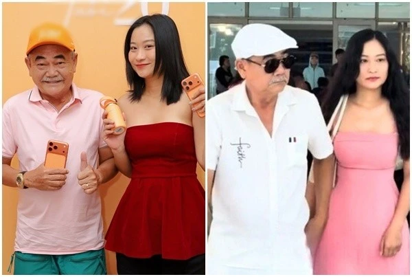 NSND Việt Anh chiều chuộng bạn gái 9x