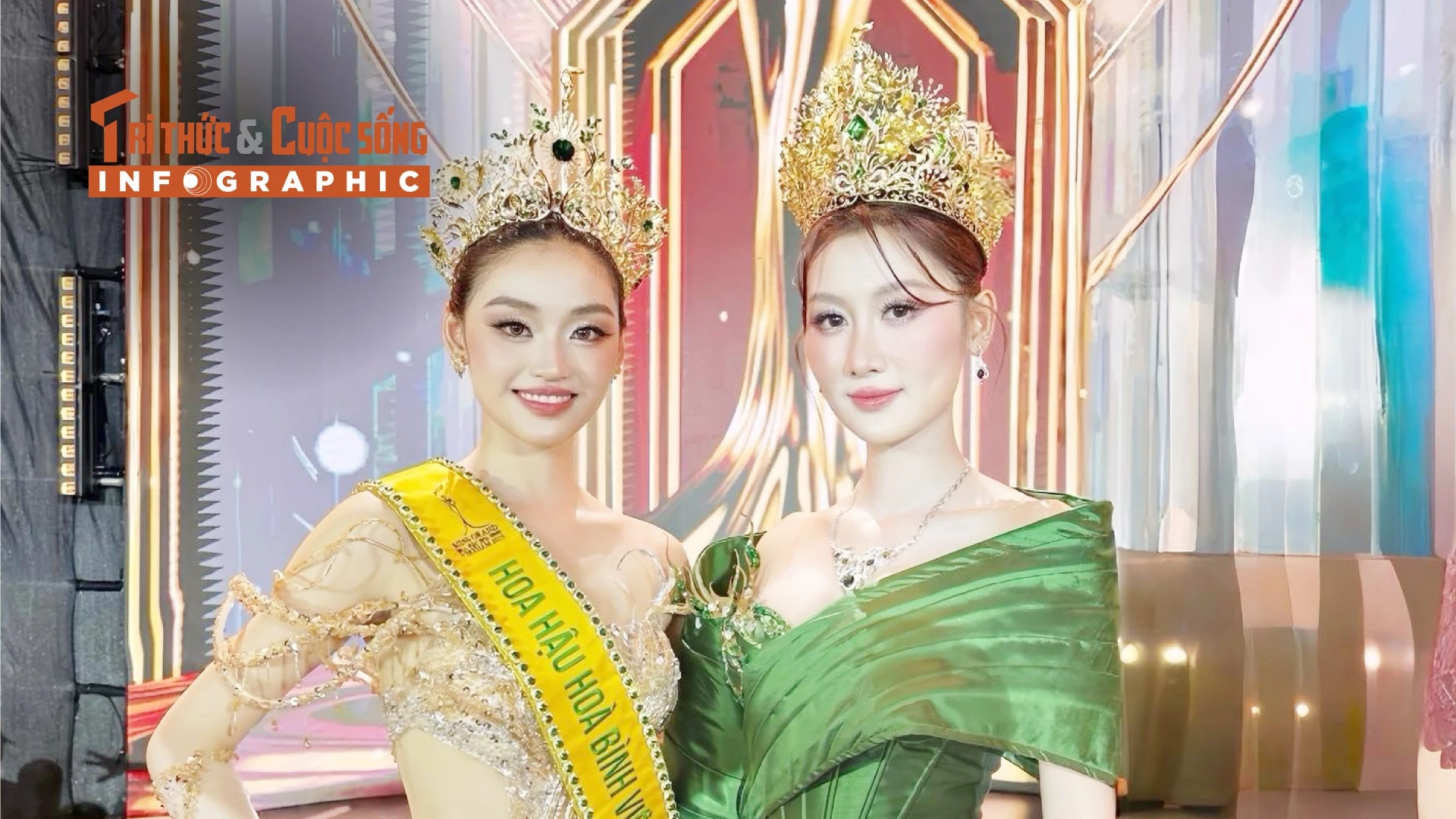 [INFOGRAPHIC] Đọ tài sắc Yến Nhi - Quế Anh