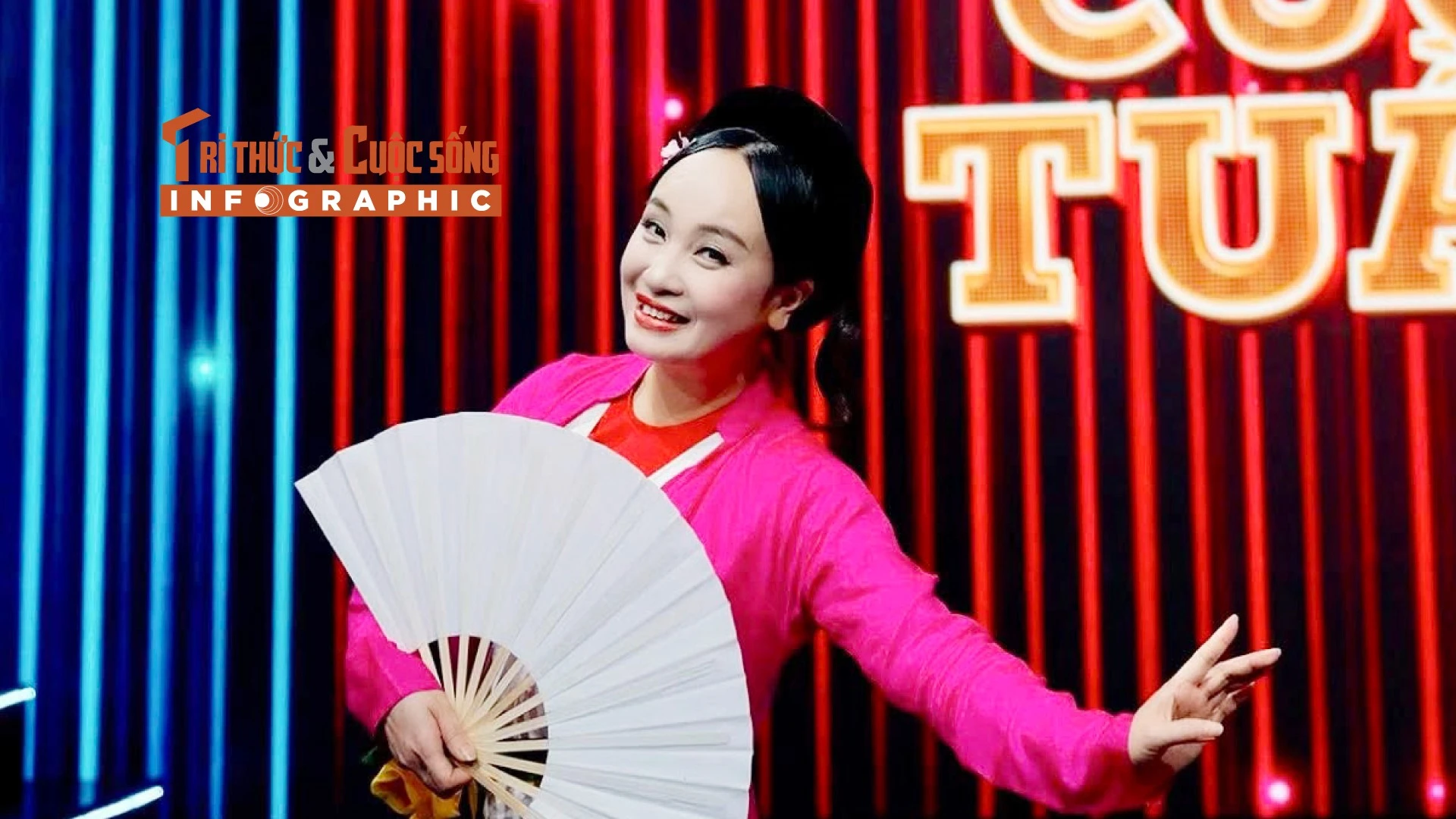  [INFOGRAPHIC] Sự nghiệp của Giám đốc Nhà hát Chèo Hà Nội Thu Huyền