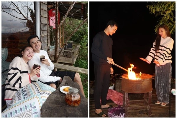 Thúy Diễm - Lương Thế Thành tình tứ sau tin đồn thất thiệt