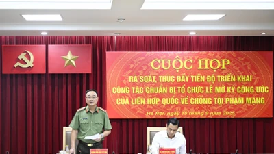 Sẵn sàng cho lễ mở ký Công ước Hà Nội về chống tội phạm mạng