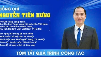 Chân dung tân Bí thư Thành đoàn Hà Nội