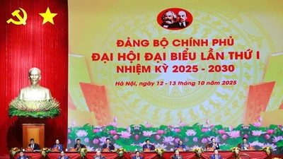 Khai mạc Đại hội đại biểu Đảng bộ Chính phủ lần thứ I