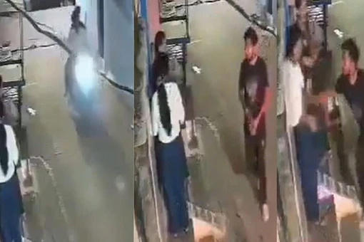 Kẻ gian đi xe máy sàm sỡ một phụ nữ trong con hẻm khu dân cư