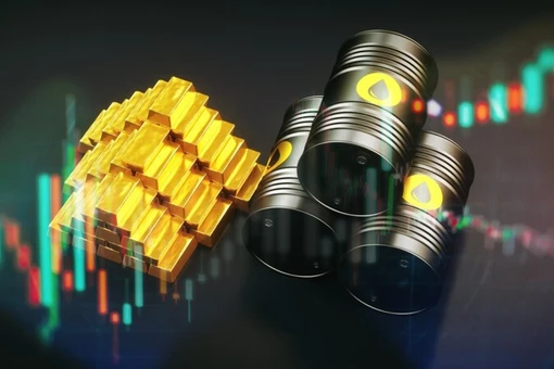 Dầu thô và vàng biến động