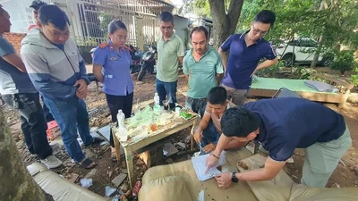 Công an Đắk Lắk triệt phá tụ điểm chuyên mua bán ma túy tại nghĩa trang