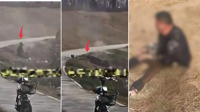 Vung cần câu cá, người đàn ông hét lên ngã quỵ vì...