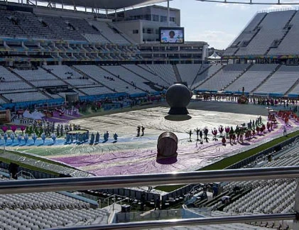 Lộ hình ảnh lễ khai mạc World Cup 2014 độc đáo