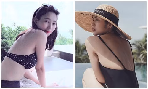 Thu Thảo - Tăng Thanh Hà không hiếm lần đăng ảnh mặc áo tắm