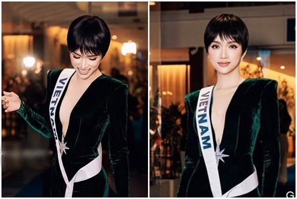 Hương Giang gây ấn tượng tại Miss Universe 2025 với tóc tém cá tính