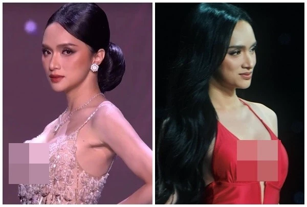 Hương Giang gợi cảm ở bán kết Miss Universe 2025