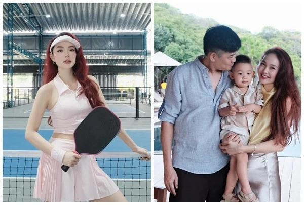 Minh Hằng đầu tư sân pickleball, được chồng đại gia chiều chuộng