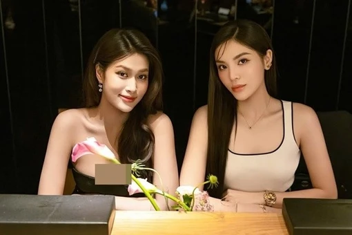 Hoa hậu Kỳ Duyên đón sinh nhật bên Thiên Ân