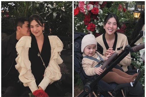 MC Mai Ngọc cuộc sống viên mãn bên chồng doanh nhân cùng con trai