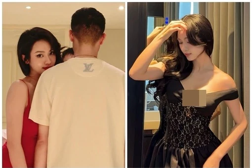 Vũ Thúy Quỳnh thăng hạng nhan sắc từ khi yêu thiếu gia Đức Phạm