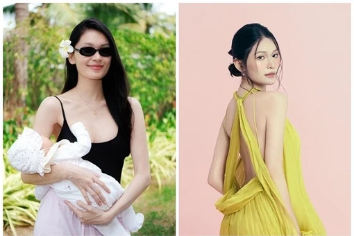 Á hậu Thùy Dung khoe khoảnh khắc ngọt ngào bên con gái