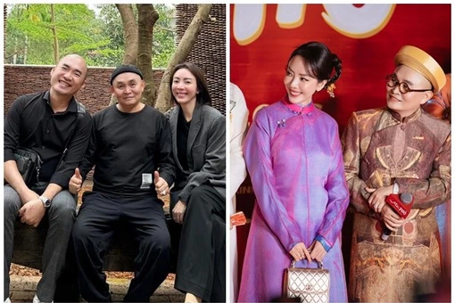 Đóng bố chồng con dâu, nghệ sĩ Xuân Hinh thân thiết với Thu Trang ngoài đời