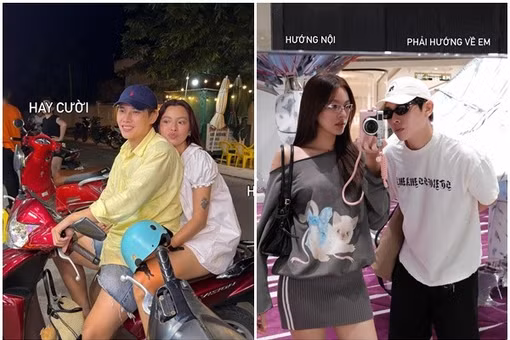 Cặp đôi mới Vbiz Quỳnh Lý - Tú Hảo khoe chuyện tình 'trái dấu'