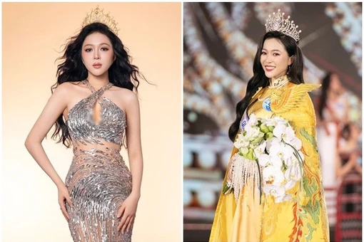 Kiều Duy kỷ niệm 1 năm đăng quang Hoa hậu Quốc gia Việt Nam