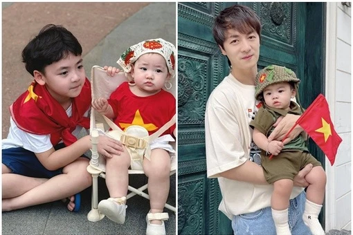 View - Ảnh 'đốn tim' của những 'mầm non yêu nước' trong showbiz Việt | Báo Tri thức và Cuộc sống - TIN TỨC PHỔ BIẾN KIẾN THỨC 24H