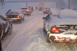 Tuyết rơi do hiệu ứng hồ - hiện tượng kỳ quái chỉ có ở Mỹ