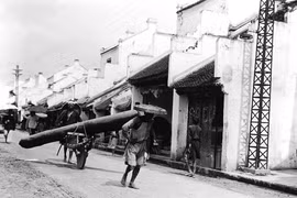 Những bức ảnh đáng giá về tàu điện khởi chạy ở Hà Nội hơn 1 thế kỷ trước