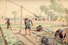 Đời sống ở Nam Bộ năm 1935 cực sinh động qua loạt tranh vẽ