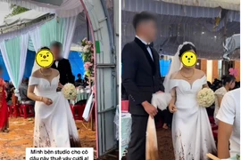Cô dâu lội bùn với chiếc váy cưới thuê, chủ studio xử lý “10 điểm“