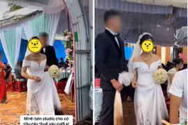 Cô dâu lội bùn với chiếc váy cưới thuê, chủ studio xử lý “10 điểm“