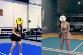 Vụ gái xinh bị chụp lén trên sân pickleball gây tranh cãi