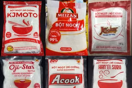 Mỳ chính không minh bạch nguồn gốc bán tràn lan trên thị trường