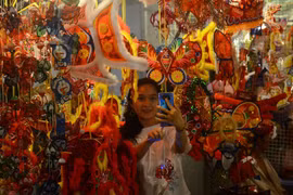 TPHCM: Phố lồng đèn Trung thu rực sáng 