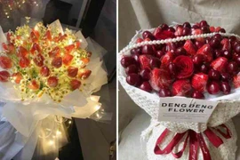 Quà tặng ngày 8/3 độc đáo, loại hoa ăn được hút khách