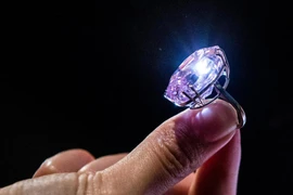 Cận cảnh kim cương đắt nhất lịch sử sắp được đấu giá