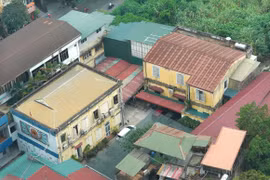 Cận cảnh 'đất vàng' Halico 94 Lò Đúc cỏ mọc um tùm