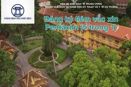 Ngày mai đăng ký 3.500 liều vacxin Pentaxim