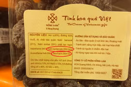 Ô mai “ngậm” đường hóa học tàn phá sức khỏe thế nào?