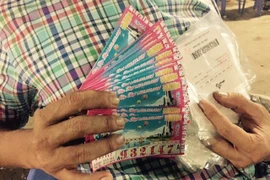 Lập biên bản cơ sở bán vé số Vietlott chui tại miền Tây