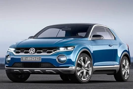 "Xế hộp" Volkswagen T-ROC 2018 sắp ra mắt toàn cầu
