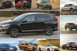 Top 10 xe ôtô bán chạy nhất thị trường Mỹ