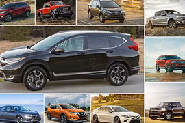 Top 10 xe ôtô bán chạy nhất thị trường Mỹ