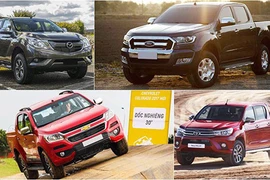 Doanh số xe bán tải đang thấp kỷ lục tại Việt Nam