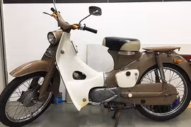 Xe máy Honda Super Cub đời đầu “siêu hiếm” tại Sài Gòn
