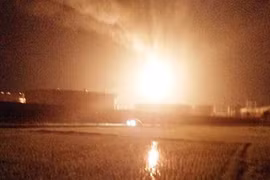 Thực hư thông tin cháy lớn tại nhà máy lọc hóa dầu Nghi Sơn