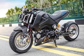 Xe máy Honda MSX độ hơn 100 triệu tại Sài Gòn 